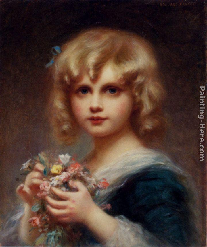 Girl With Flowers